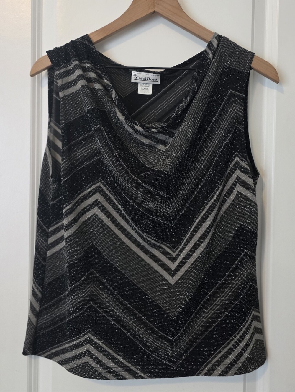 Carol Rose Sleeveless Stretchy Top